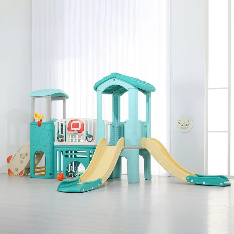 Kids Outdoor Slide Set - Cas de jeux en plastique pour