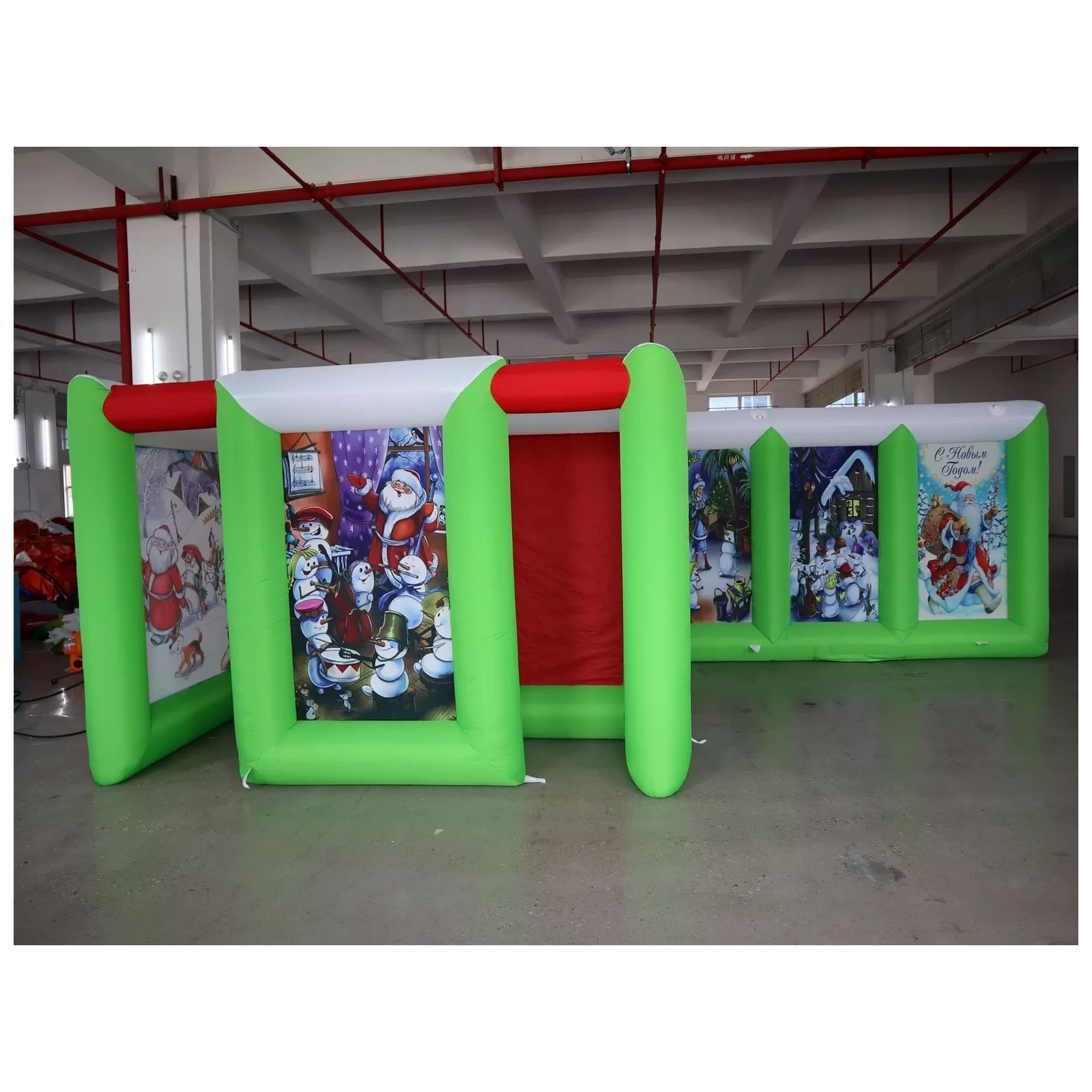 Kids Outdoor Venues - Grand labyrinthe gonflable ouvert 6x6m 20x20ft