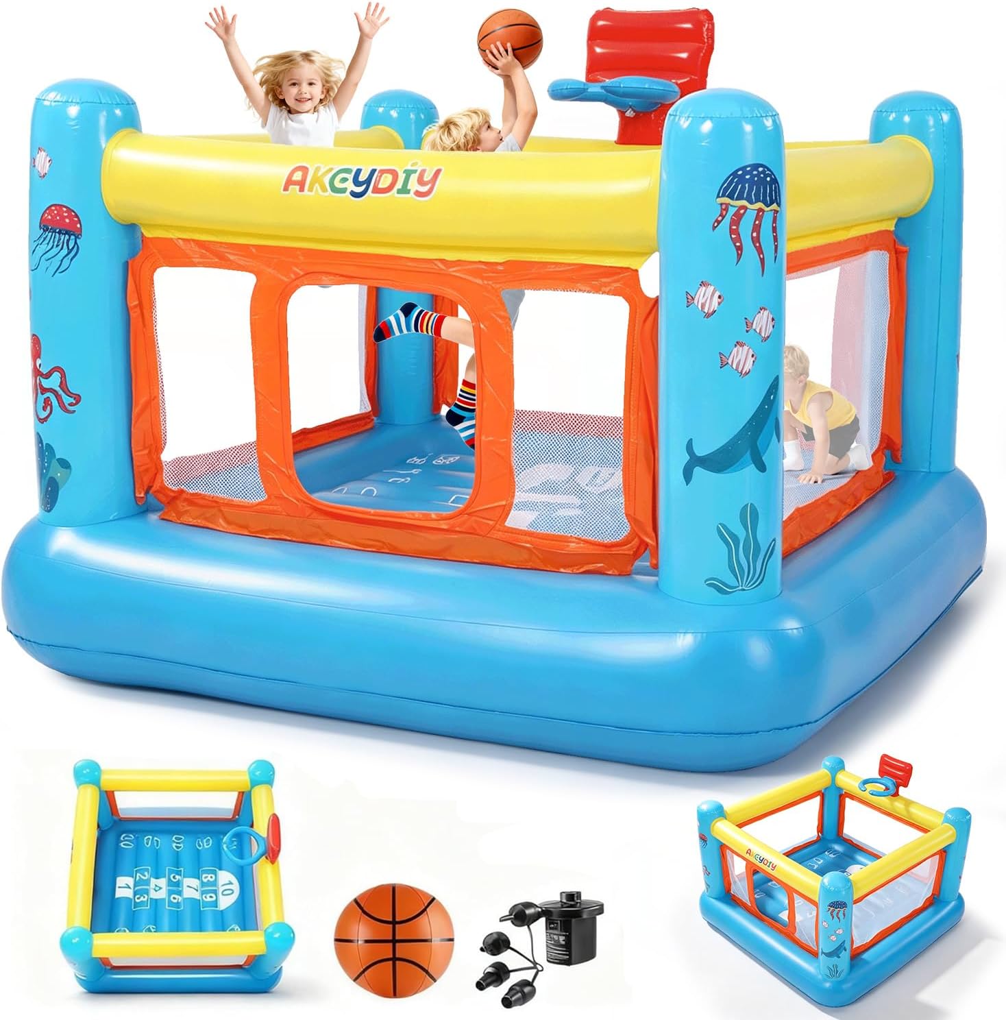 Kids Outdoor Basketball - Structure gonflable, structure gonflable en PVC