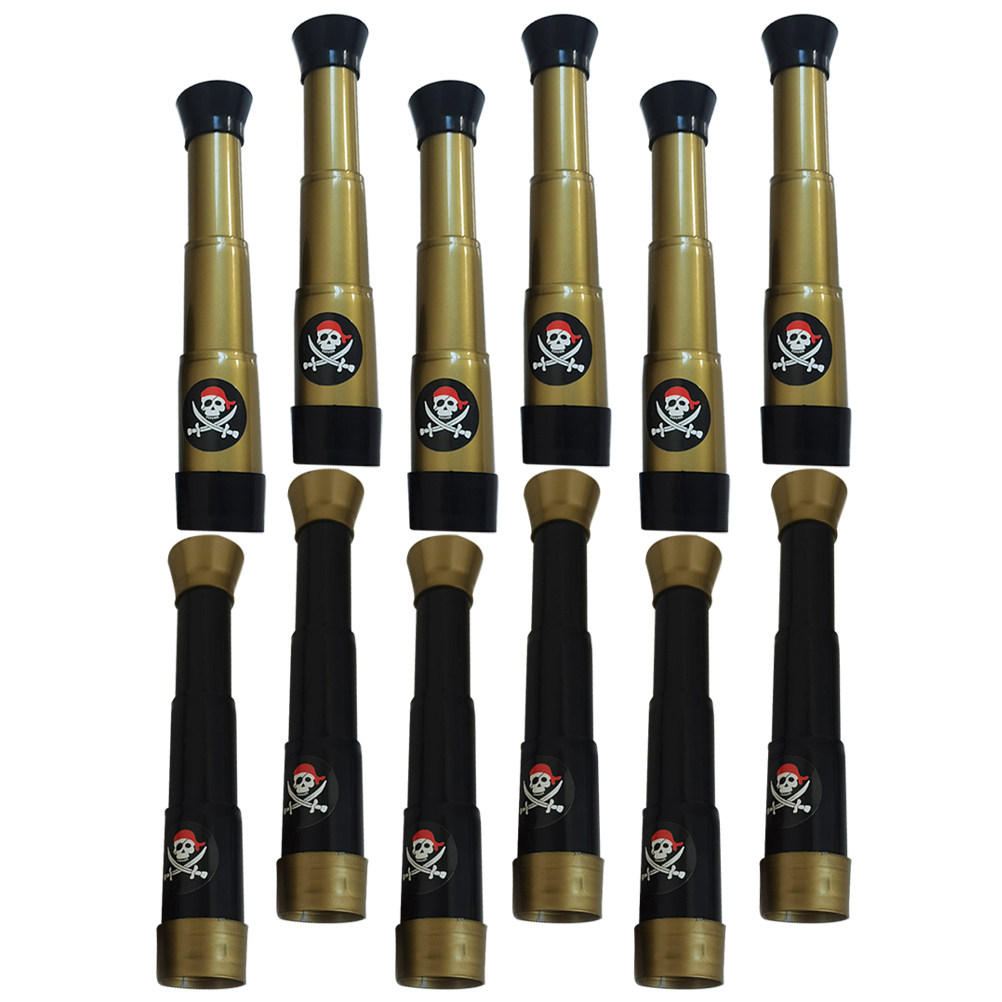 Kids Outdoor Adventure Kit - Lot de 12 télescopes pirates pour