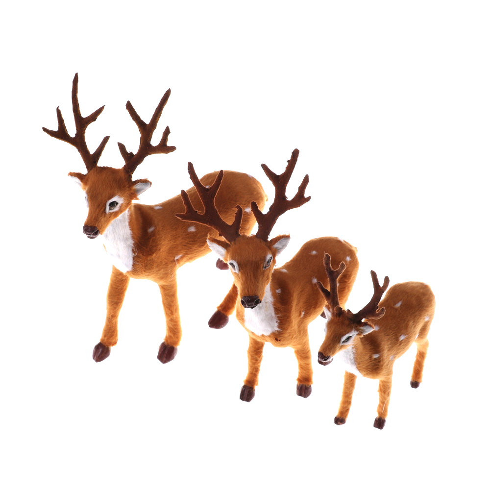 Kids Outdoor Swing Set - Jouet de renne en peluche de