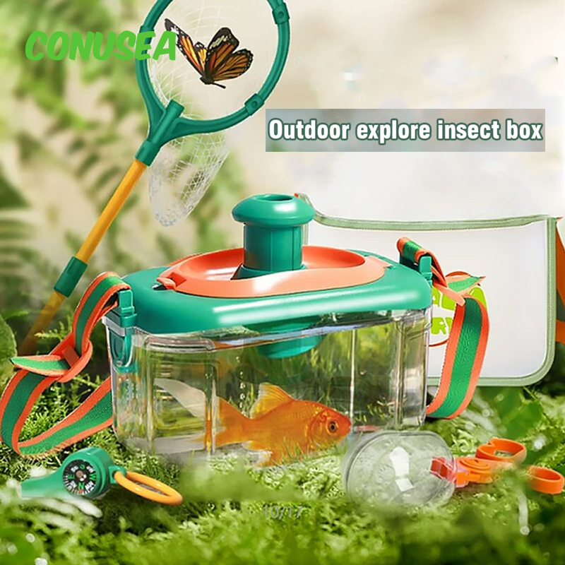 Kids Outdoor Adventure Kit - Attrape-insectes et papillons pour enfants, jouets