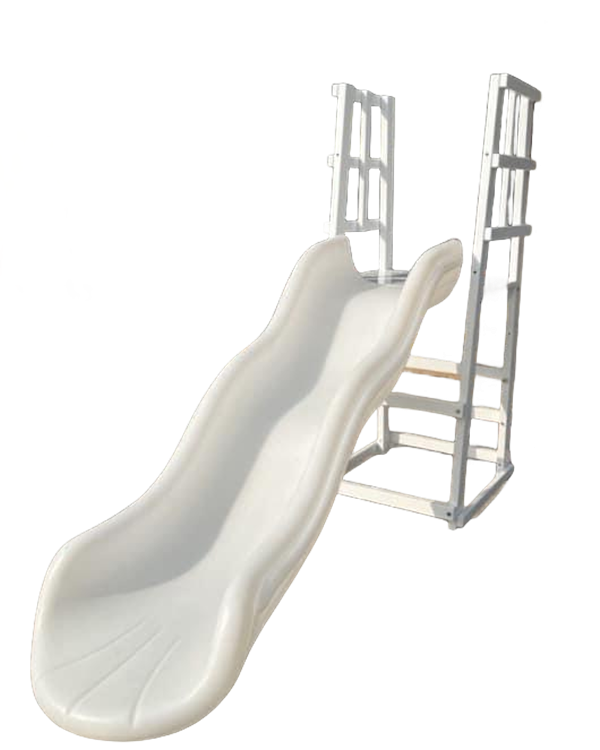 Kids Outdoor Slide Set - Offre spéciale blanc Double toboggan intérieur