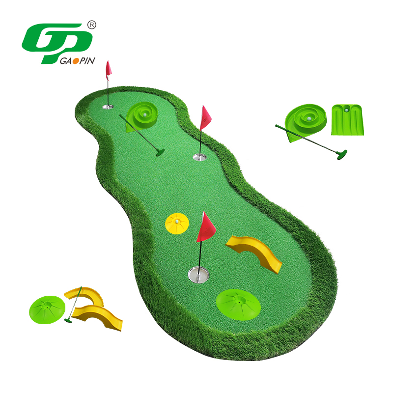 Kids Outdoor Toys - Ensemble de mini-golf d'intérieur/extérieur avec obstacles