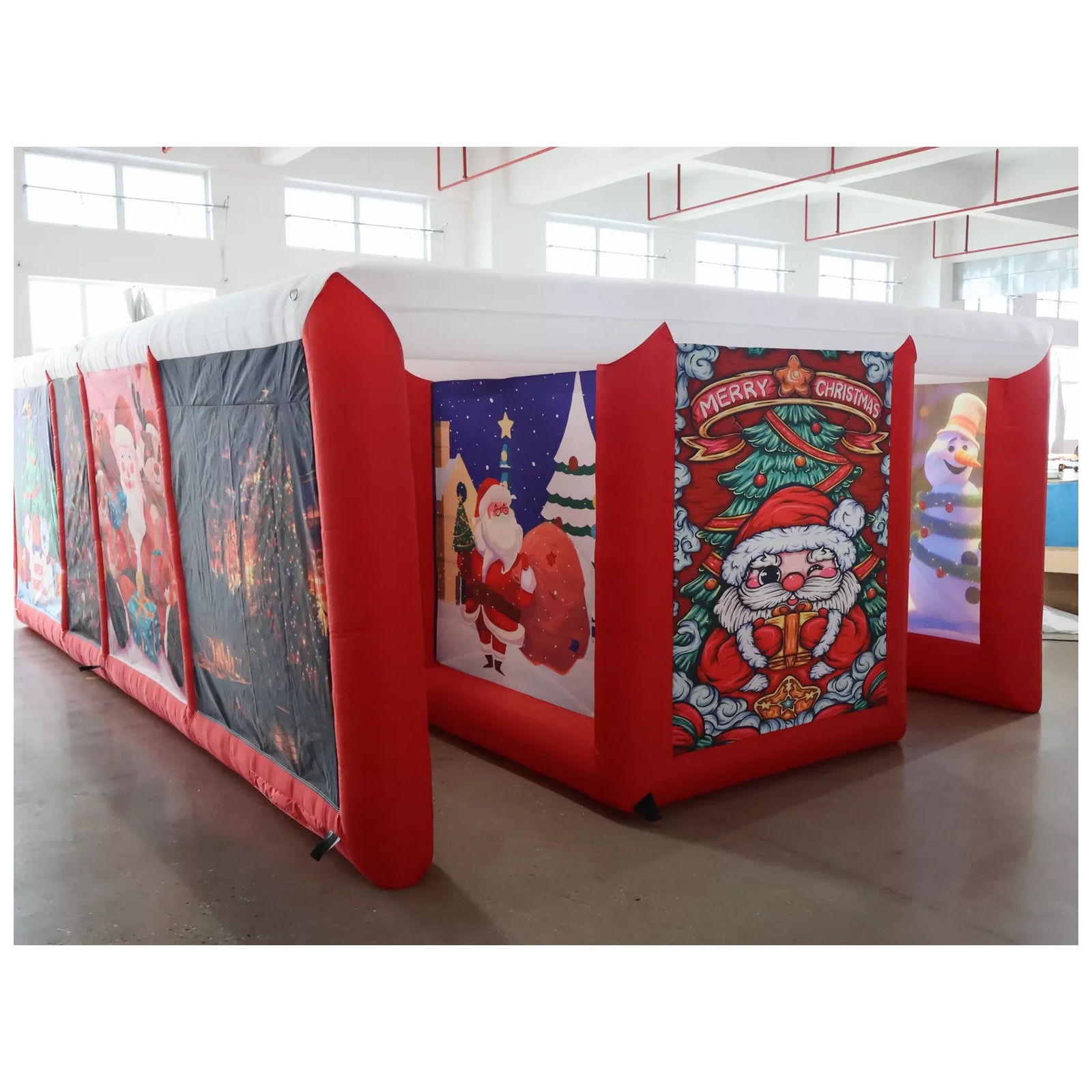 Kids Outdoor Venues - Labyrinthe gonflable rouge d'extérieur 4x6m (13x20ft)