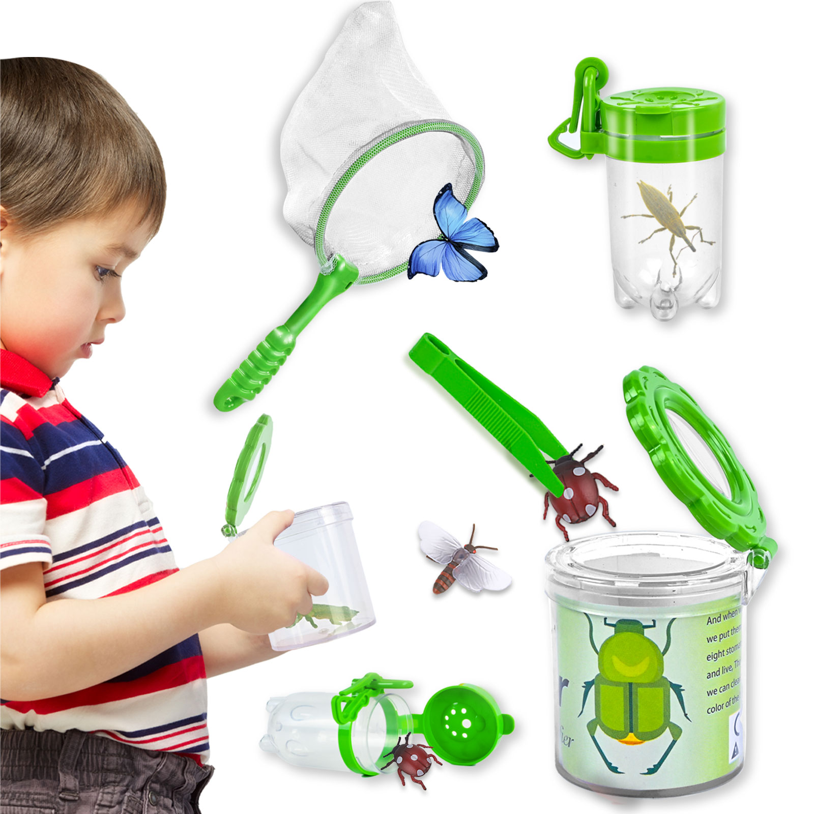 Boîte d'observation d'insectes - Kids Outdoor Adventure Kit avis et prix