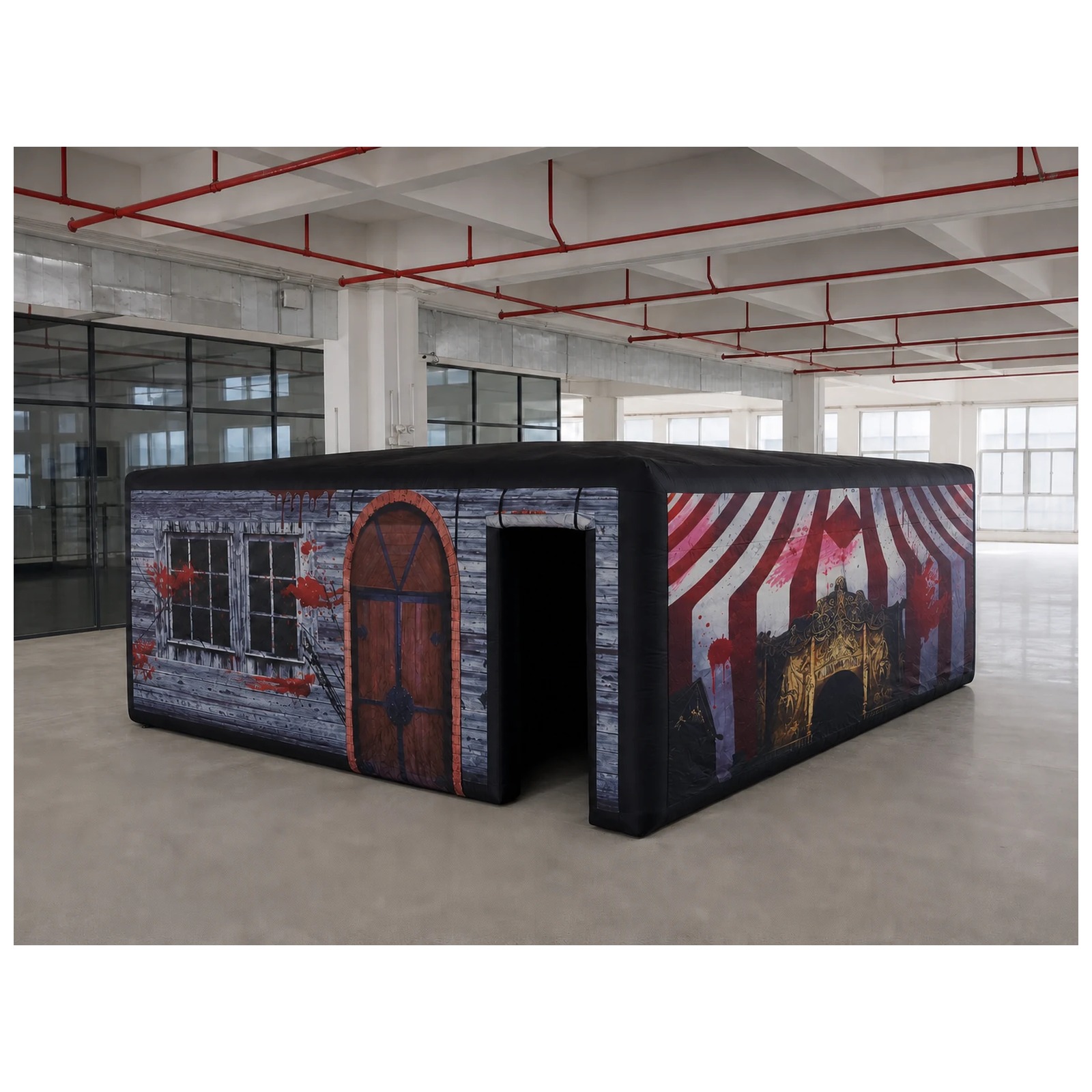 Grand labyrinthe gonflable de  - Kids Outdoor Venues avis et prix