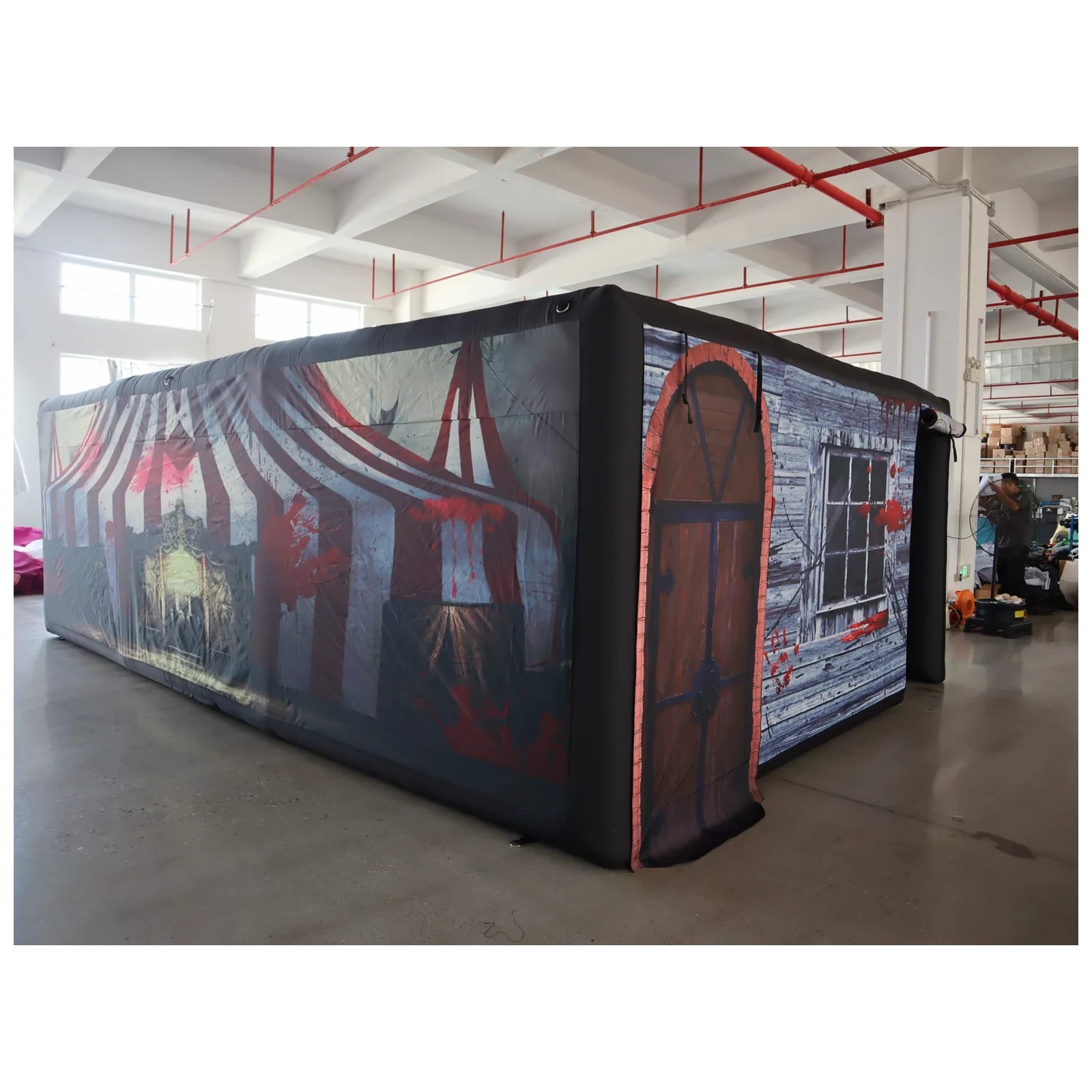 Grand labyrinthe gonflable de  - Kids Outdoor Venues avis et prix