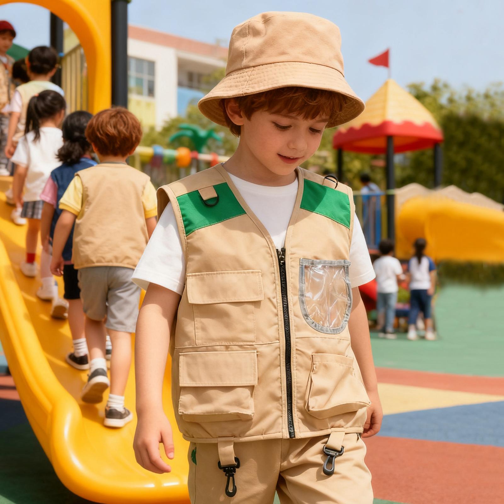 Ensemble chapeau et gilet d'ex - Kids Outdoor Adventure Kit avis et prix