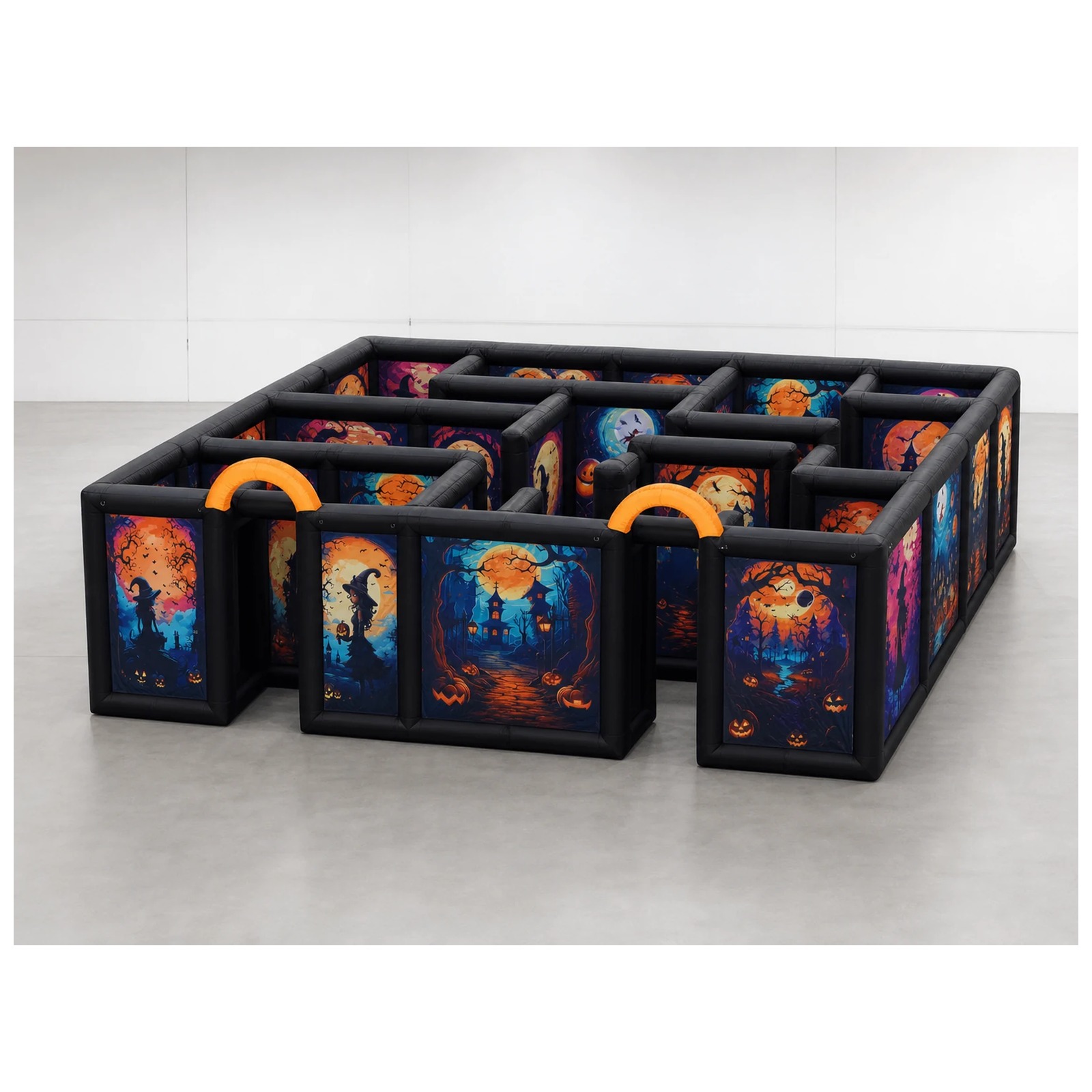 Grand labyrinthe gonflable d'H - Kids Outdoor Venues avis et prix