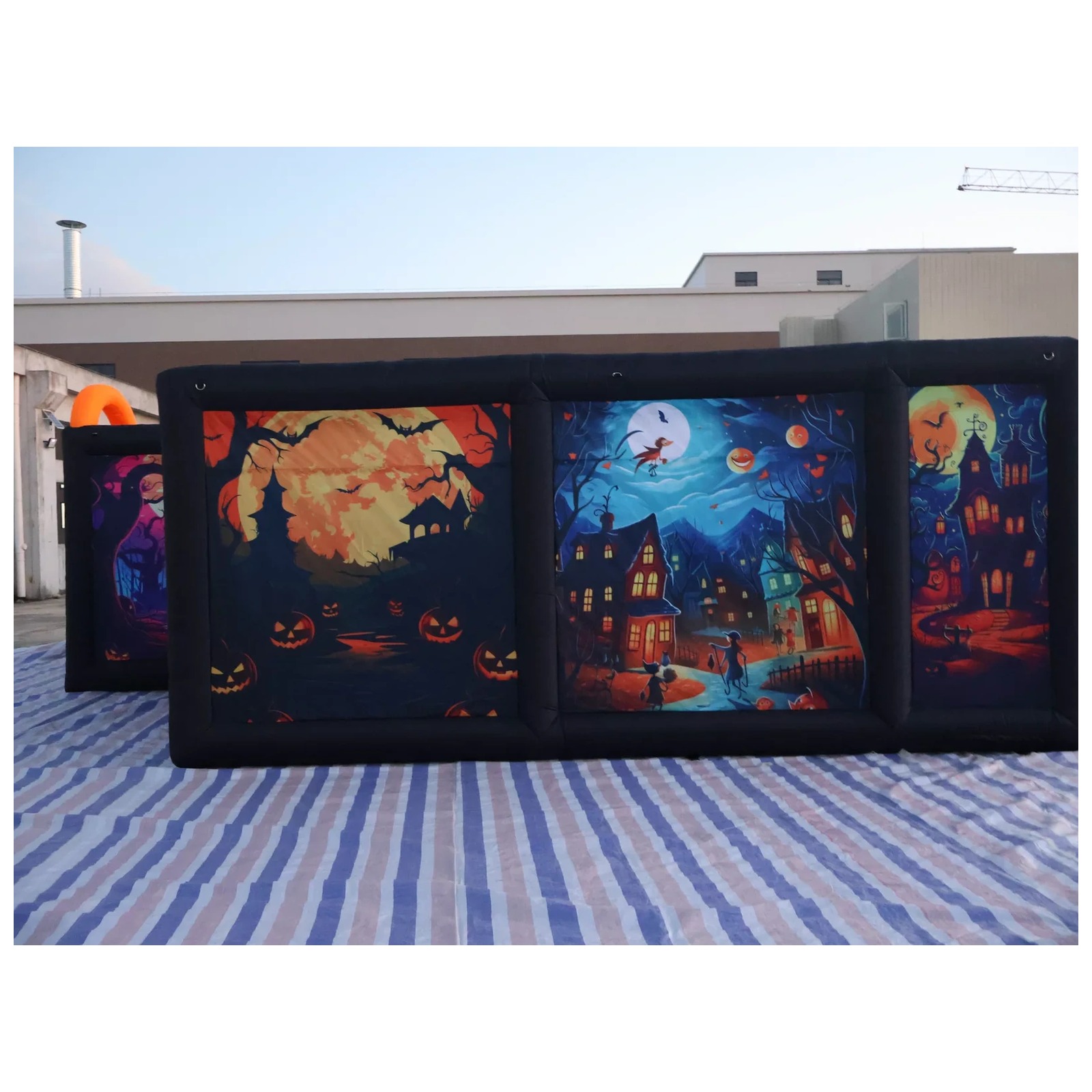 Grand labyrinthe gonflable d'H - Kids Outdoor Venues avis et prix