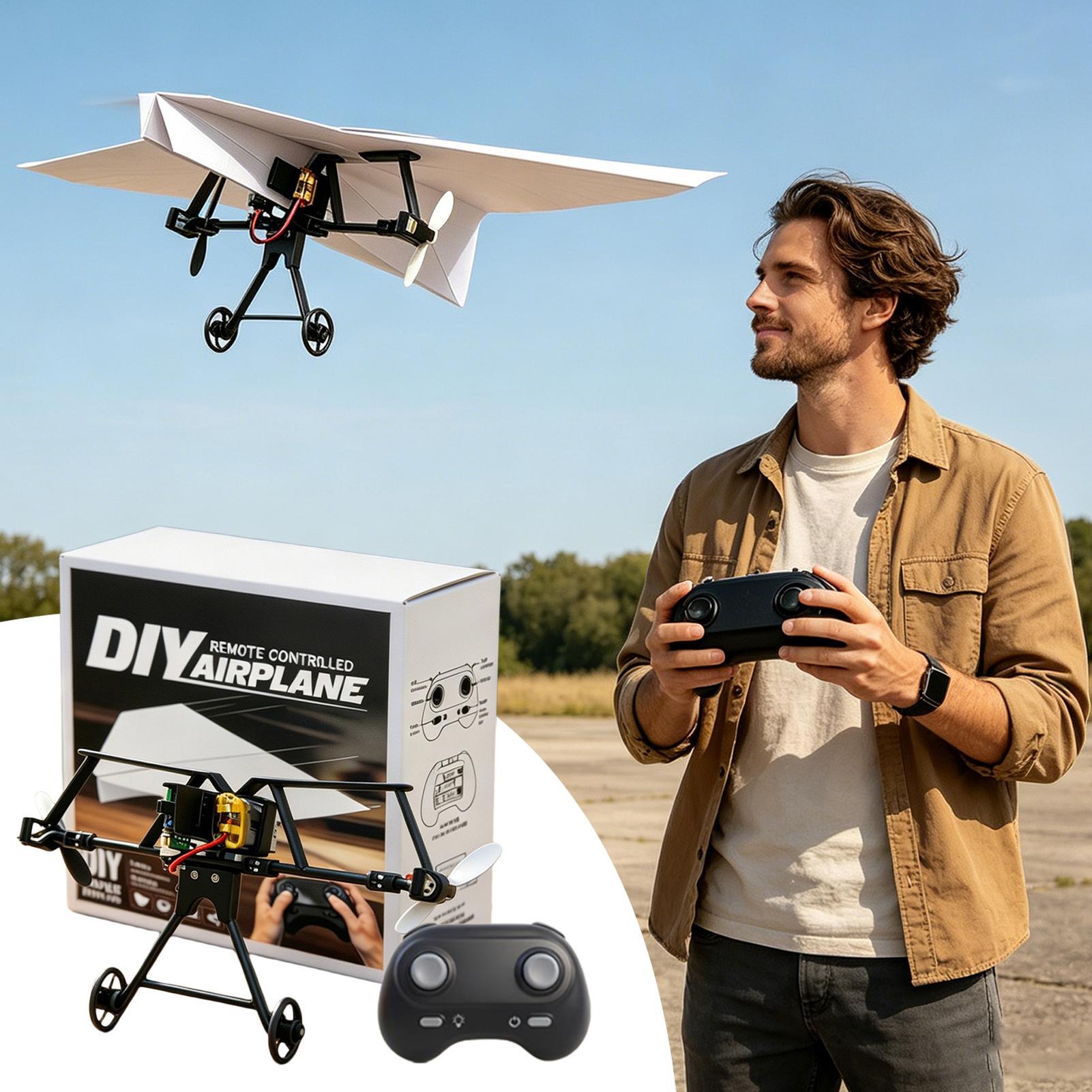 Kit d'avion en papier RC à con - Kids Outdoor Toys avis et prix
