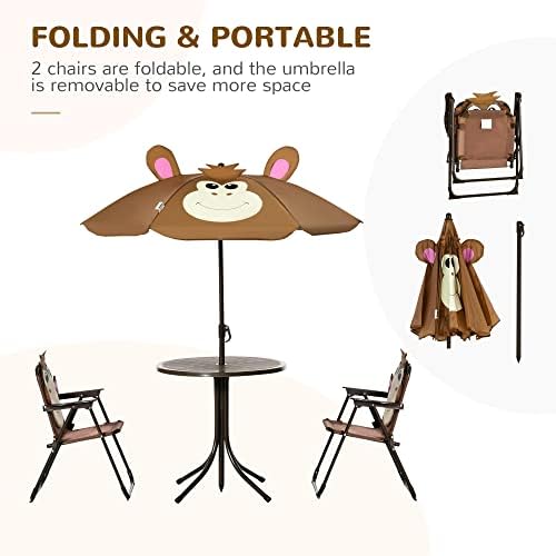 Ensemble table et chaises pour - Kids Outdoor Table And Chairs With Umbrella avis et prix
