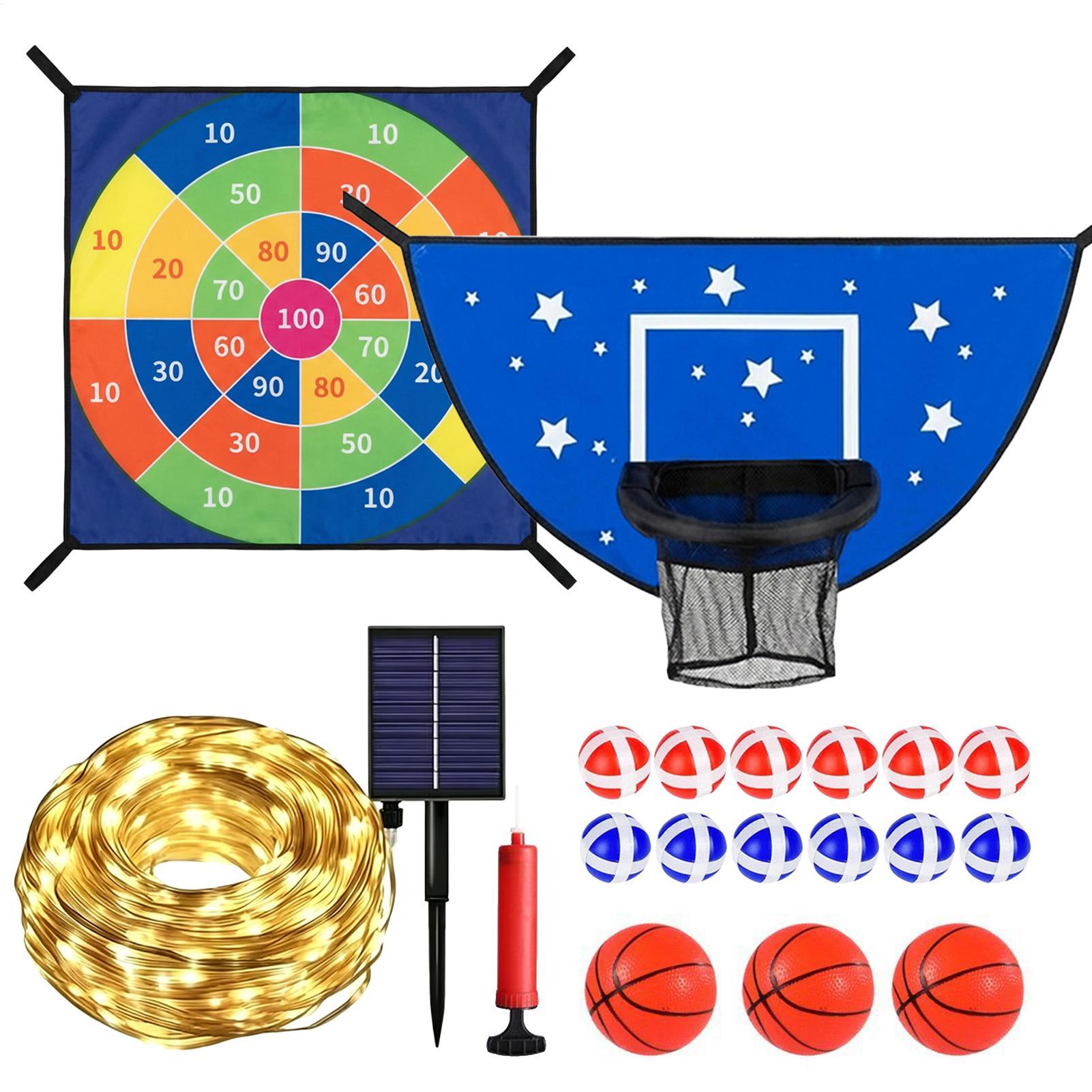 But de basket-ball pour trampo - Kids Outdoor Basketball avis et prix