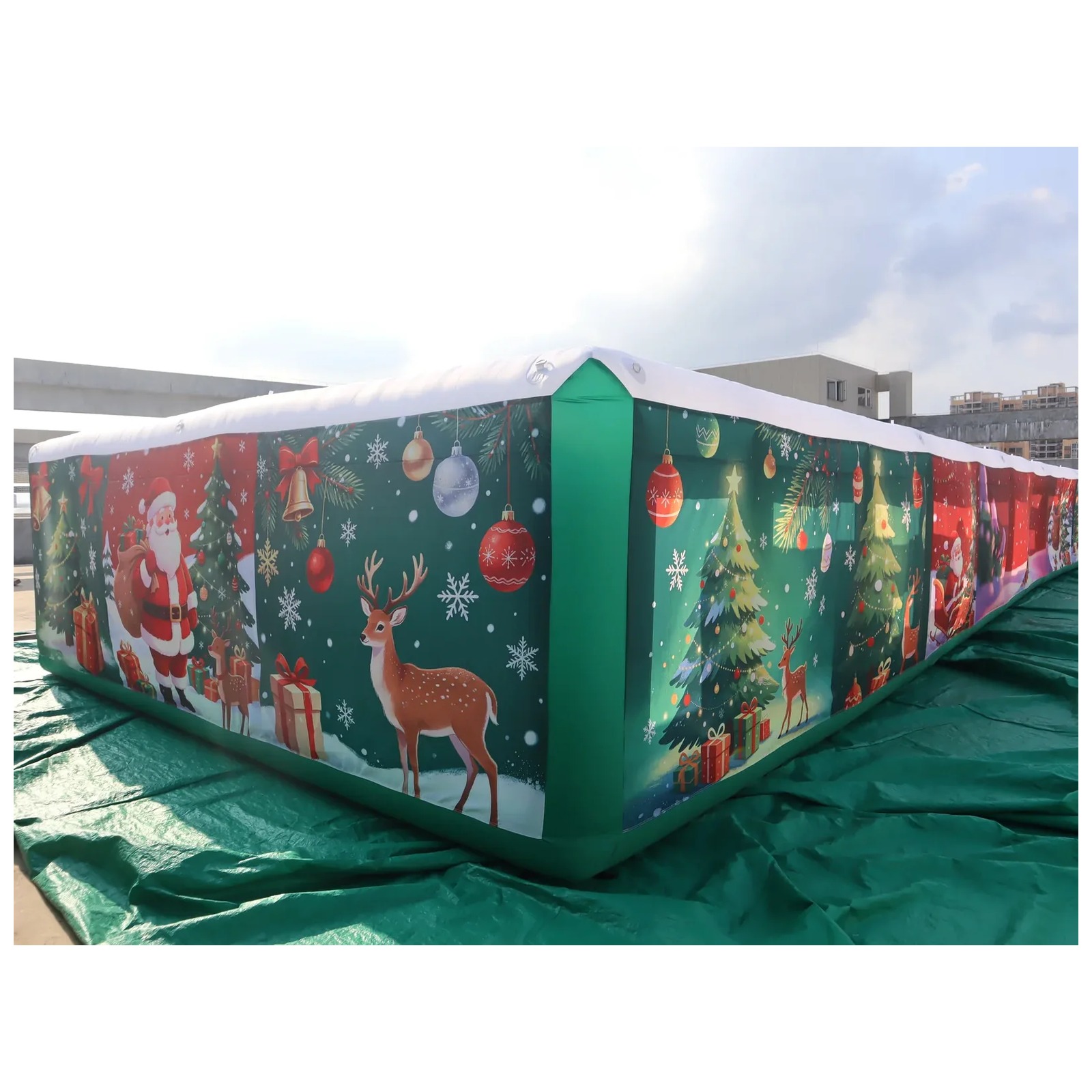 Labyrinthe gonflable commercia - Kids Outdoor Venues avis et prix
