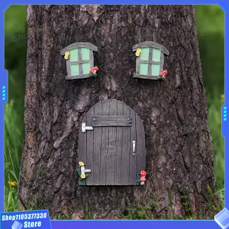 Sculpture de porte de fée mini - Kids Outdoor Fairy Garden avis et prix